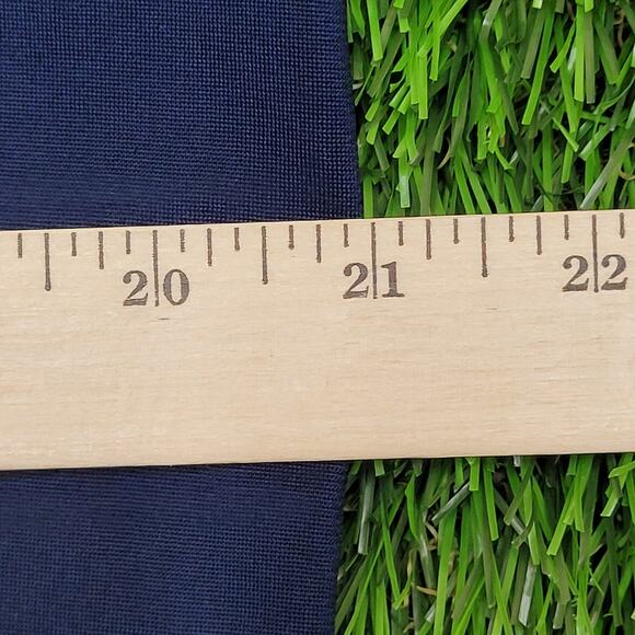 Adidas Track Jacket Medium 21x28 Blue White 3-Stripes Tricot - Picture 16 of 16